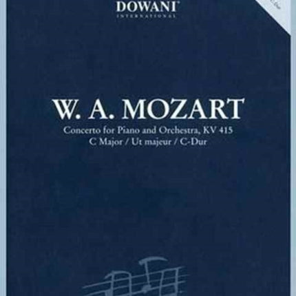Concerto for Piano and Orchestra Kv 415 in C