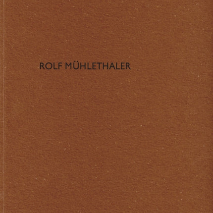 Rolf Muhlethaler: De Aedibus 18