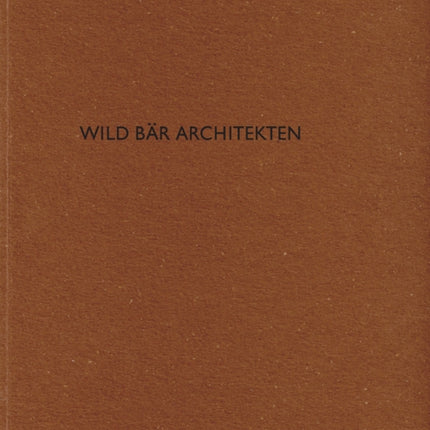 Wild Bar Architekten: De Aedibus 21