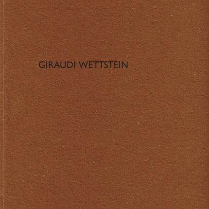 Giraudi Wettstein: De Aedibus 30