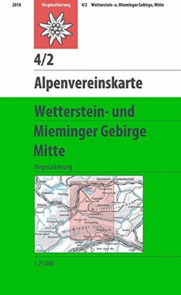 AV 42 Wetterstein Mieminger Geb Mitte
