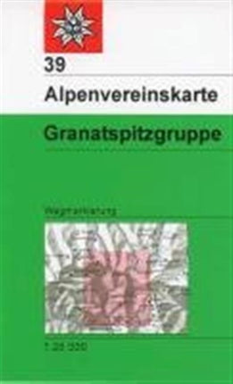 Granatspitzgruppe 39 Topographische Karte