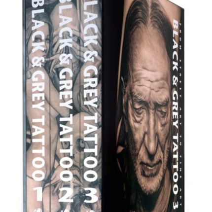 Black & Grey Tattoo - 3 Volume Set: From Street Art to Fine Art