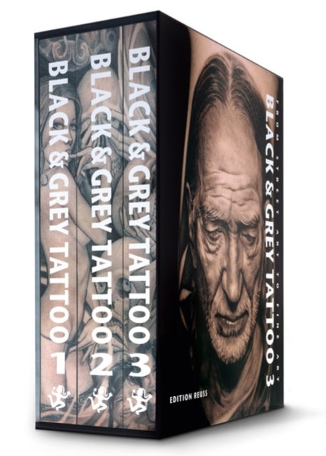 Black & Grey Tattoo - 3 Volume Set: From Street Art to Fine Art