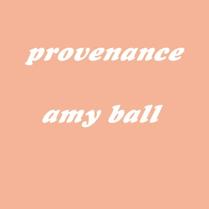 Provenance