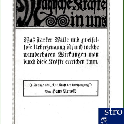 Magische Kräfte in uns