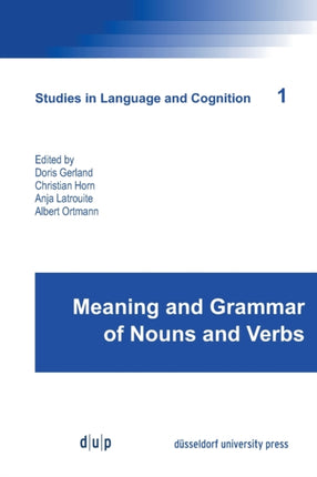 Meaning and Grammar of Nouns and Verbs