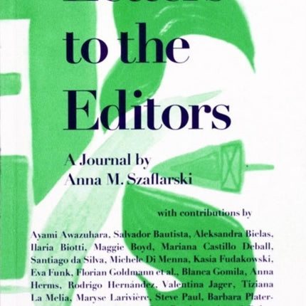 LETTER TO THE EDITORS