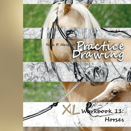 Practice Drawing - XL Workbook 11: Horses