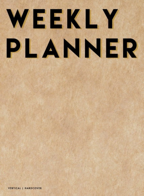 Vertical Weekly Planner 2020-2021: 18 Month
