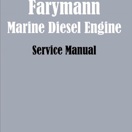 Farymann Marine Diesel Engine
