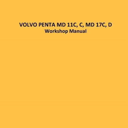 Volvo Penta MD 11c, C, MD 17c, D