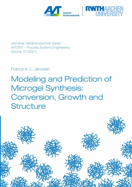 Modeling and Prediction of Microgel Synthesis Conversion Growth and Structure