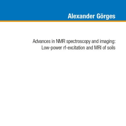 Advances in NMR spectoscopy and imaging