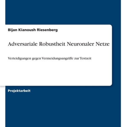 Adversariale Robustheit Neuronaler Netze: Verteidigungen gegen Vermeidungsangriffe zur Testzeit