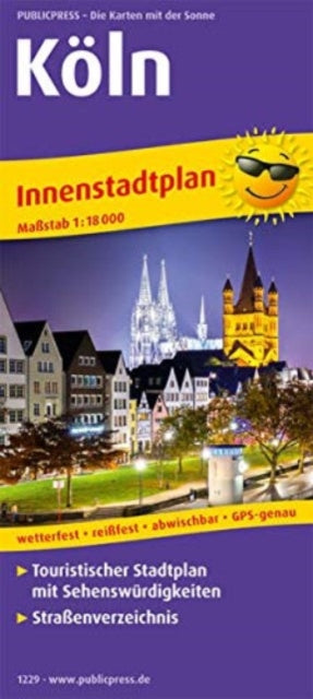Köln. Innenstadtplan 118 000