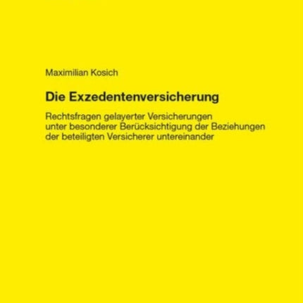 Die Exzedentenversicherung