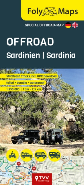 FolyMaps OFFROAD Sardinia 1250000