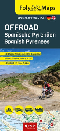 FolyMaps OFFROAD Spanish Pyrenees 1250000