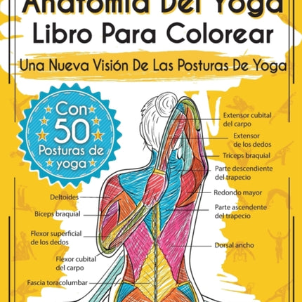 Anatomía Del Yoga Libro Para Colorear: Una Nueva