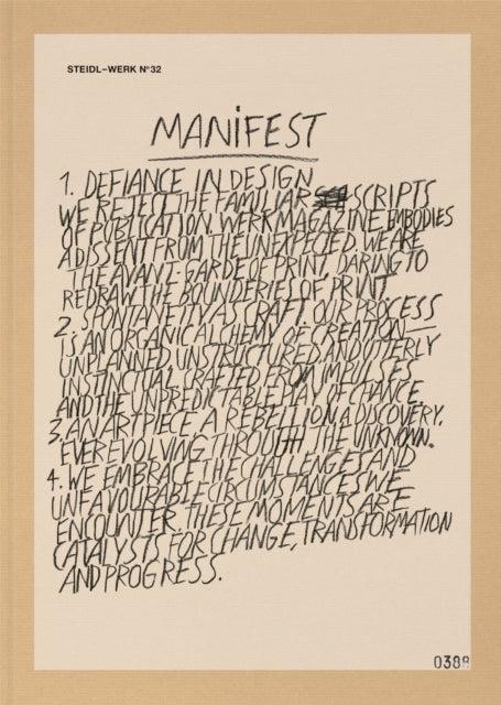 STEIDLWERK No. 32 MANIFEST