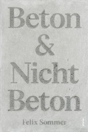 Beton  Nicht Beton