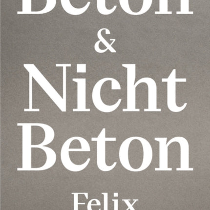 Beton  Nicht Beton