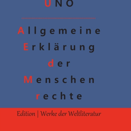 Allgemeine Erklärung der Menschenrechte: Deutsch und Englisch