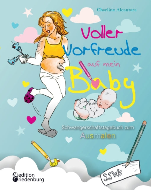 Voller Vorfreude auf mein Baby: