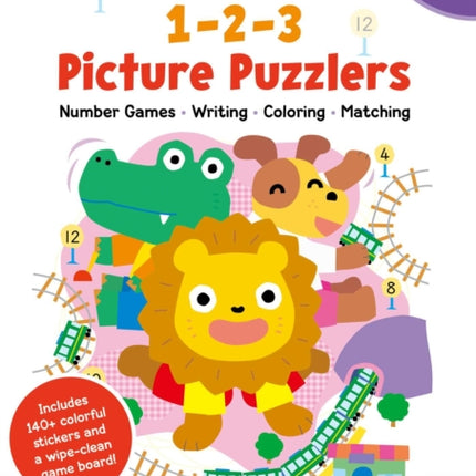 Play Smart 1-2-3 Picture Puzzlers Age 4+: Pre-K