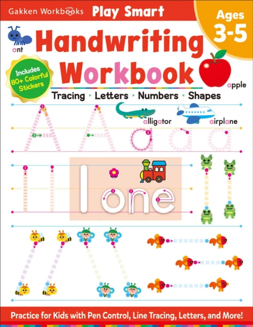Play Smart Learn to Write Workbook: Ages 3-5: