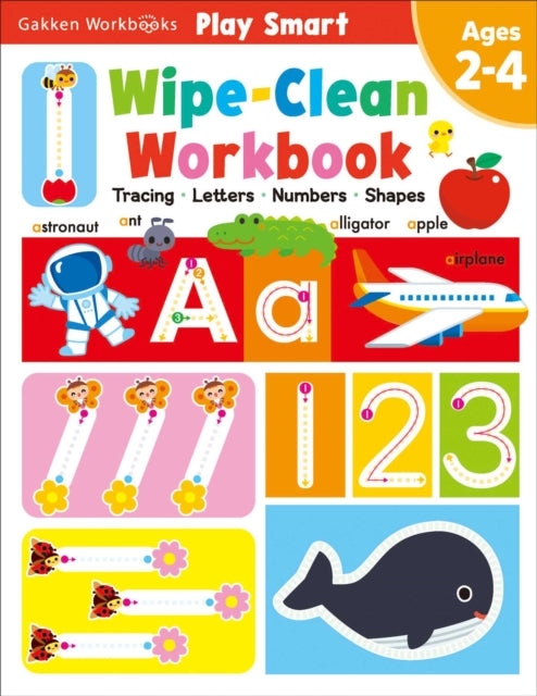 Play Smart Wipe-Clean Workbook Ages 2-4: Tracing,