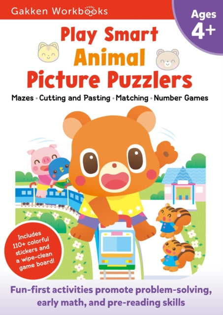 Play Smart Animal Picture Puzzlers Age 4