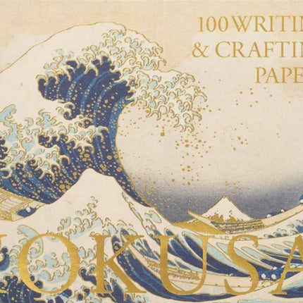 Hokusai 100 Writing  Crafting Papers