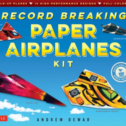 Record Breaking Paper Airplanes Kit