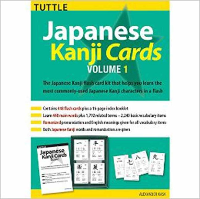 Japanese Kanji Cards Kit Volume 1