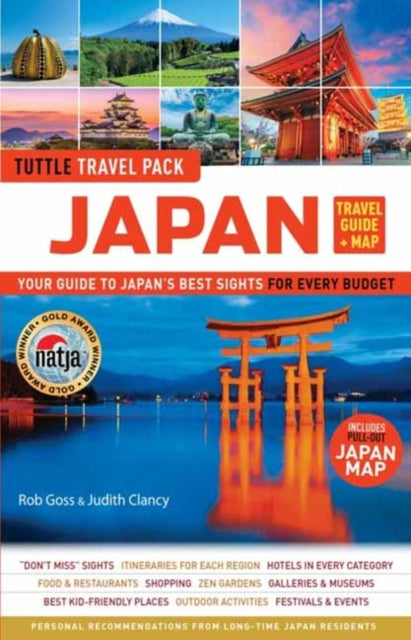 Japan Travel Guide + Map: Tuttle Travel Pack: Your Guide to Japan's Best Sights for Every Budget (Includes Pull-out Japan Map)