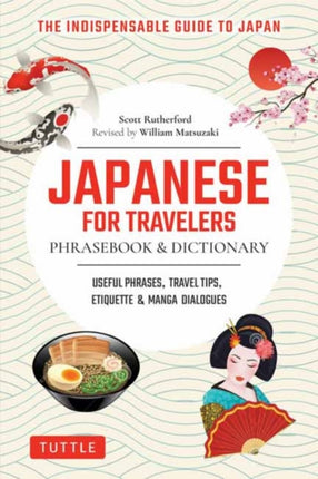 Japanese for Travelers Phrasebook  Dictionary