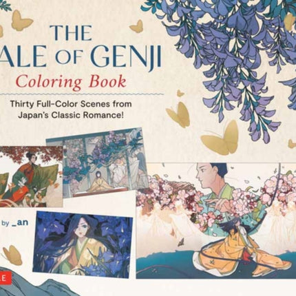 The Tale of Genji Coloring Book