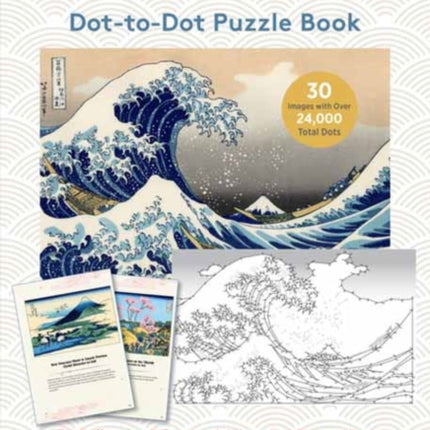 Hokusai DotToDot Puzzle Book