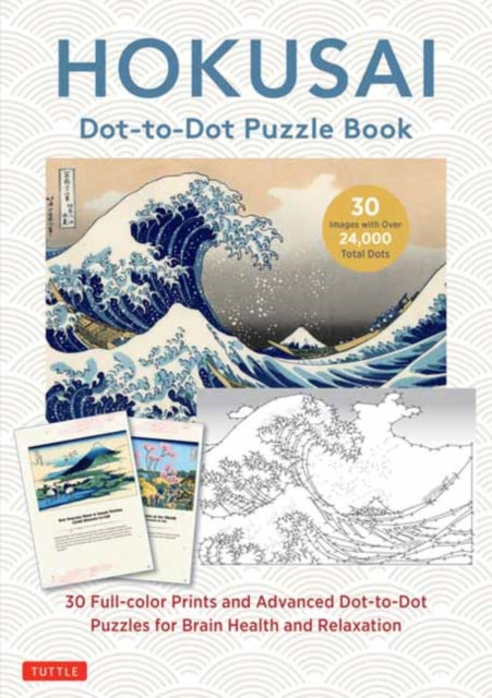 Hokusai DotToDot Puzzle Book