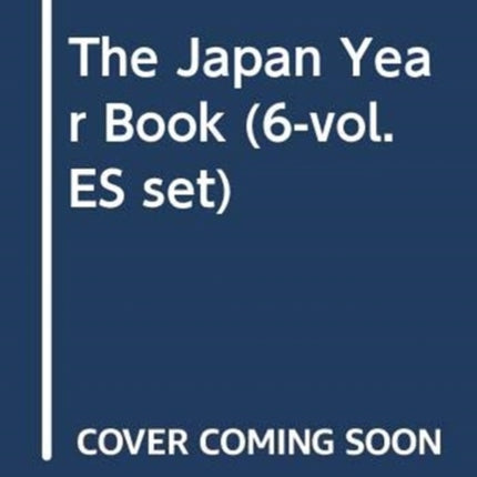 The Japan Year Book (6-vol. ES set)