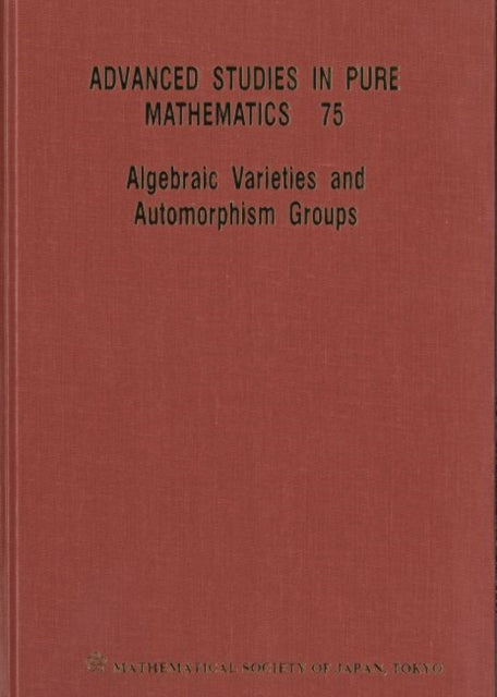 Algebraic Varieties And Automorphism Groups