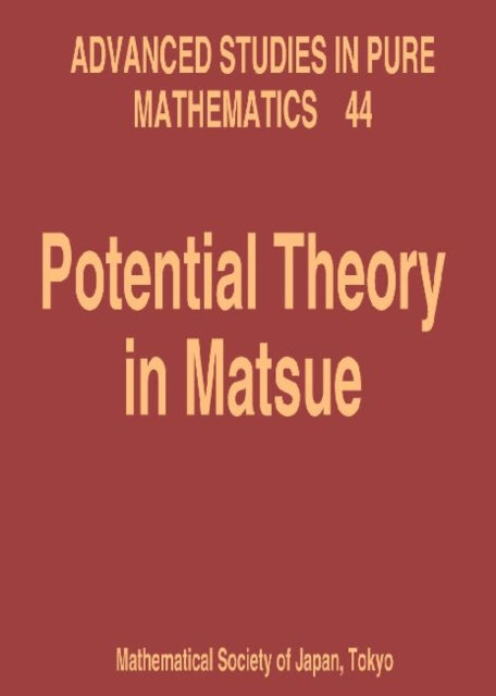 Potential Theory In Matsue - Proceedings Of The International Workshop