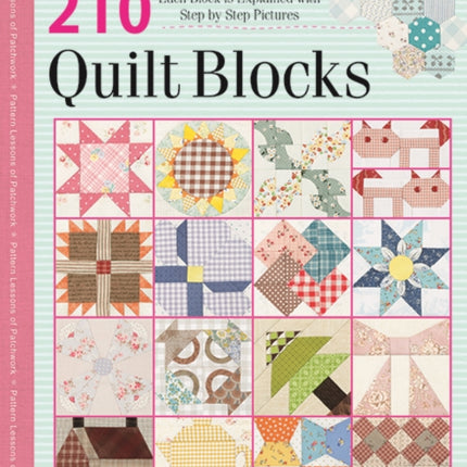 210 Traditional Quilt Blocks: Each Block is Explained with Step-by-Step Pictures