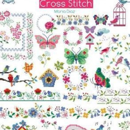 Modern Motifs & Borders in Cross Stitch