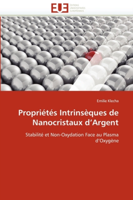 Propri�t�s Intrins�ques de Nanocristaux D Argent