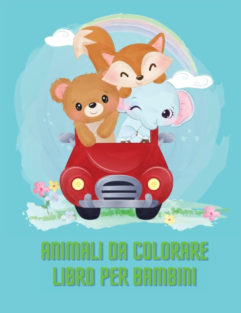 Animali da colorare libro per bambini: Incredibile Animale da colorare e libro di attività per bambini, età 6-8