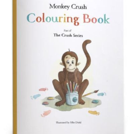 Monkey Crush Series Colouring Book