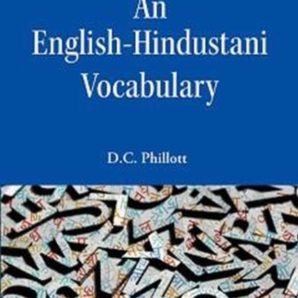 An EnglishHindustani Vocabulary